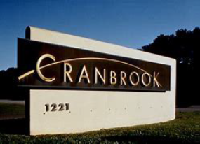 Cranbrook sign